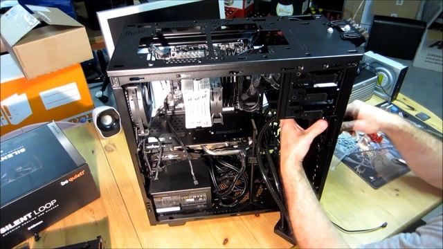 Be quiet Silent Loop 240mm Einbau Be Quiet Base 600 смотреть онлайн