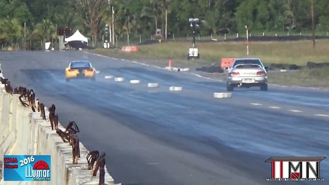 Tam Grey Subaru @ LLumar Window Film Championship Drag Racing 2016 #1 смотреть онлайн