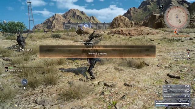 Final Fantasy XV Windows Edition: Hard Enemy Kill | Atire com GeForce смотреть онлайн