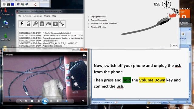 How to Downgrade From ICS to GB for Sony Xperia Live with Walkman смотреть онлайн