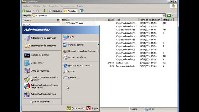 Windows 2003 Server: perfiles fijos - www.ofimaticaparatorpes.com смотреть онлайн