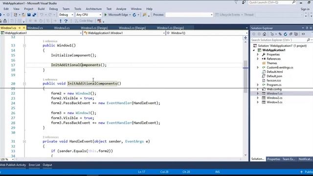 Wisej frontend web framework - Paso datos por eventos entre formularios en C# - NetStep смотреть онлайн