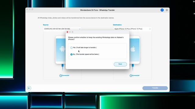 WhatApp Data Transfer from Android to iPhone | Wondershare Dr.Fone WhatsApp Transfer смотреть онлайн