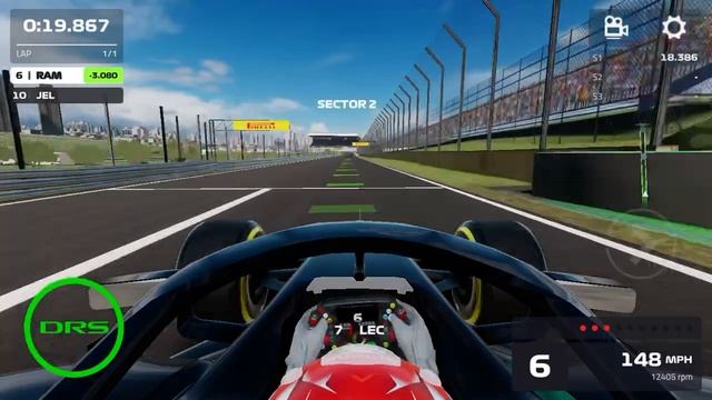 2021 F1 Mobile Racing iOS | Manejando En Primera Persona | Gameplay | Brasil | Modo Duelo смотреть онлайн