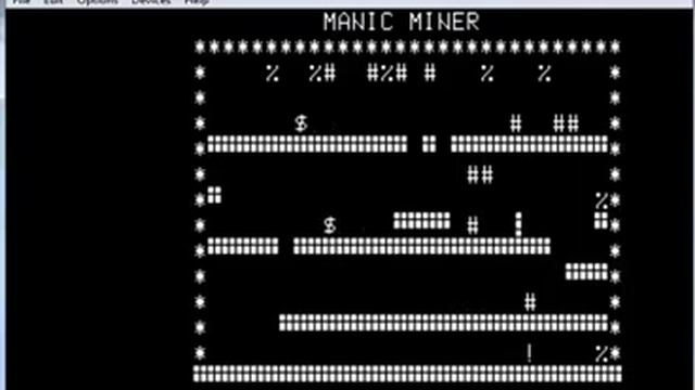 Manic Miner - Galaksija - emulador MESSUI 0.152 - testeado Windows 7 x64 смотреть онлайн