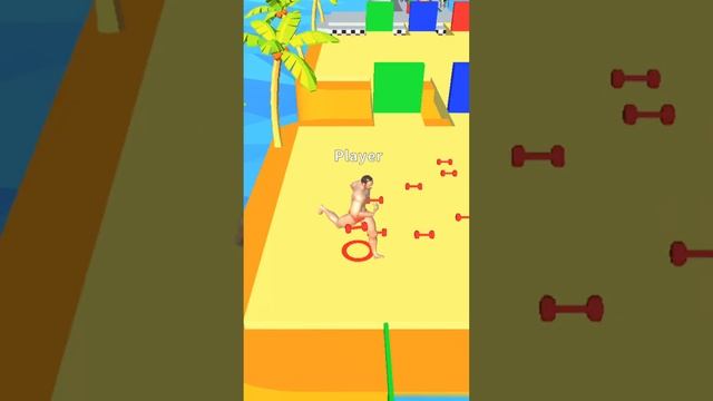 Muscle Race 3D (IOS, Android) New update Gameplay All Levels (Level 2) смотреть онлайн