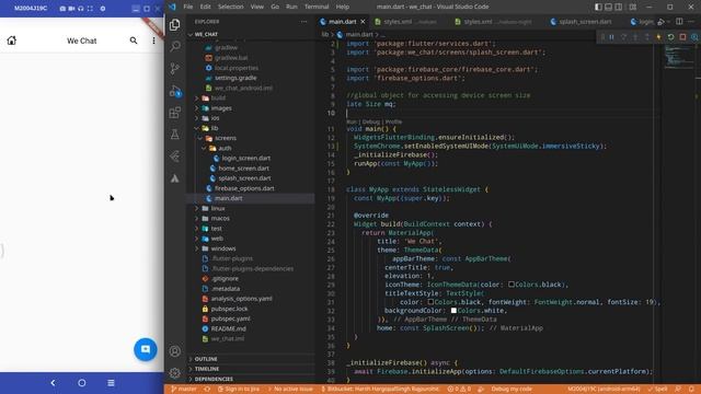 11.FullScreen Mode & Fixed (Portrait) Orientation (Android + iOS) In Flutter App | Chatting App смотреть онлайн