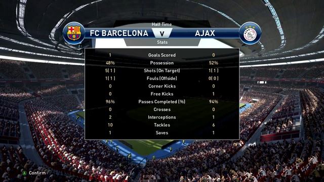 PES 2016 | Exhibition Match | FC Barcelona vs Ajax смотреть онлайн