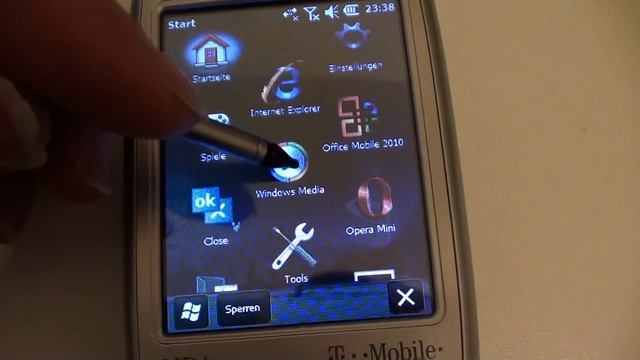 Windows Mobile 6.5 on MDA vario смотреть онлайн