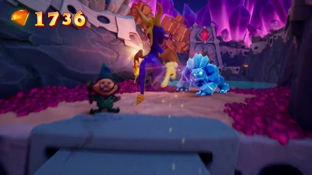Spyro: Year Of The Dragon [Reignited Trilogy] Part 21 - (Midnight Mountain) смотреть онлайн