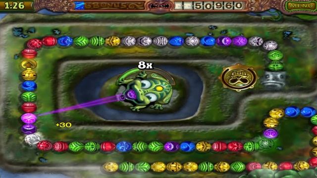 Zuma's Revenge! - Challenge (Hard) Marsh Madness - Level 2 смотреть онлайн