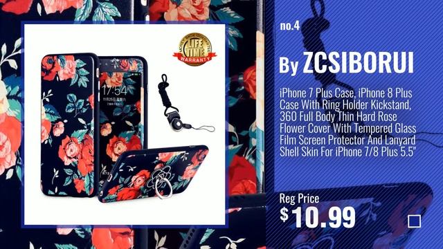 Top 5 IPhone 7 Plus Case Ring [2018 Best Sellers]: iPhone 8 Plus Case, iPhone 7 Plus Case, ICONFLAN смотреть онлайн