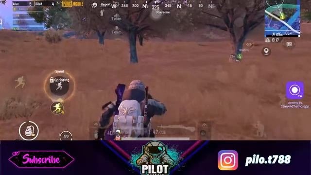 PUBG MOBILE LIVE WITH @ PilOT. смотреть онлайн