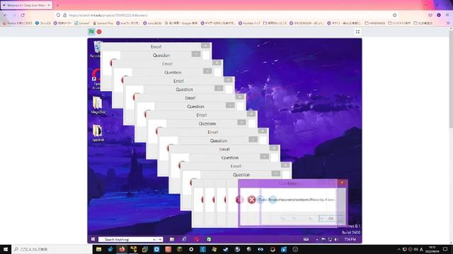 Windows8.1 Crazy Error 3 смотреть онлайн