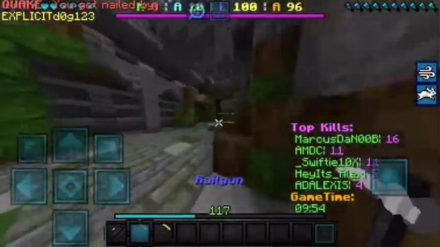 iOS 11 Screen Recorder Test - MCPE BrokenLens Quakecraft смотреть онлайн