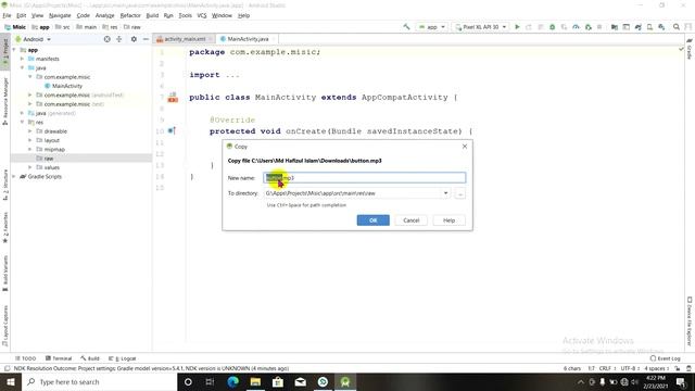 Clicked Sound In Android Studio (Class_25) || App Development Bangla Tutorial 2021 смотреть онлайн