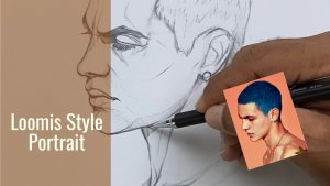 Как рисовать портреты профессионально с помощью метода Лумиса | Пошаговое руководство