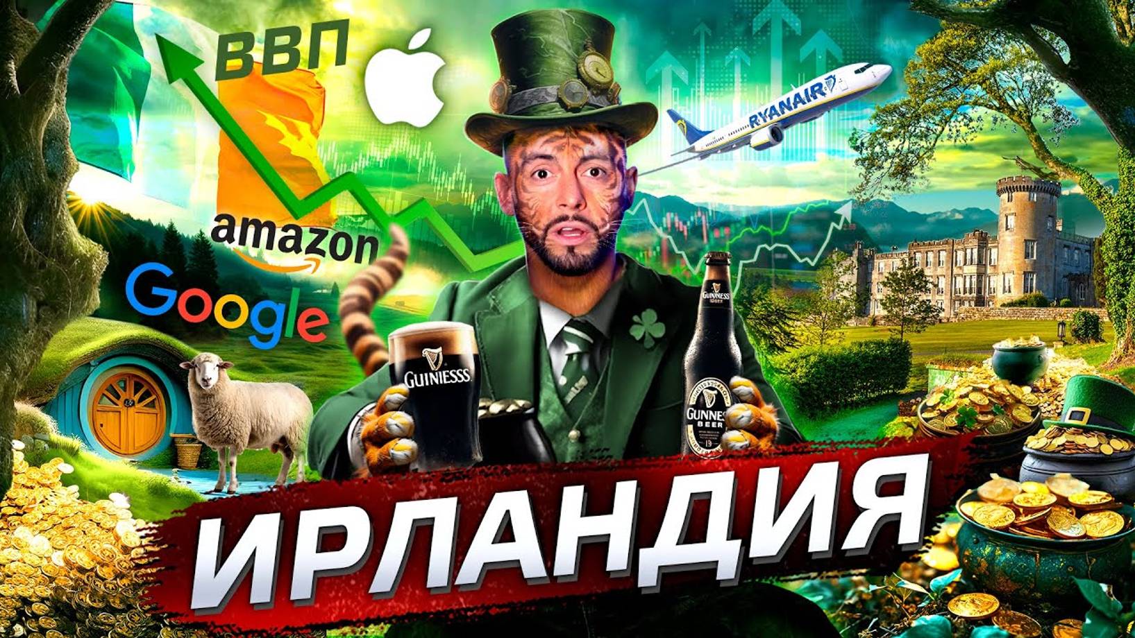 Ирландия. Как нарисовать богатство? | Послезавтра смотреть онлайн