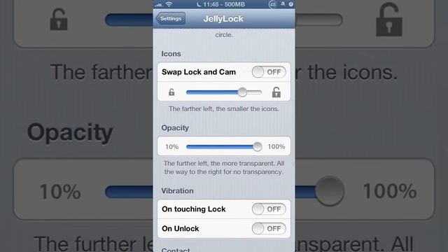Ios lockscreen tweak: jellylock смотреть онлайн