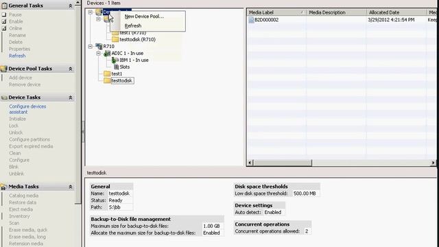 BE2010 Test backup part1 смотреть онлайн