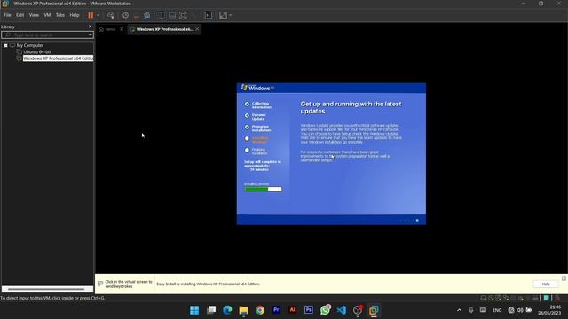 Tutorial install Windows XP 64bit di VMware MUDAH & CEPAT | by Rukby Adnan (tugas sistem operasi) смотреть онлайн