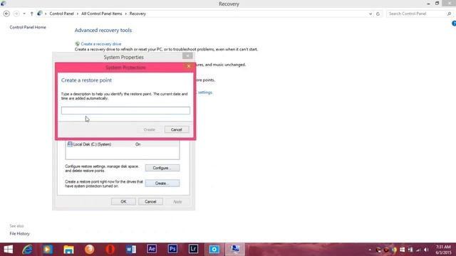 Create Restore Points In Windows 8 / 8.1/ 10 - Easy Toturial смотреть онлайн