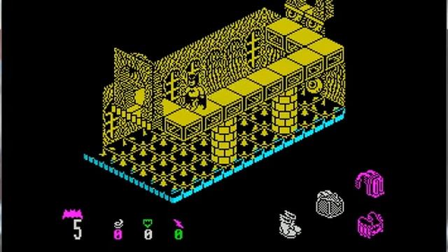 Batman - ZX Spectrum - emulador ZEsarUX 3.2 SN - probado en Windows 7 x64 смотреть онлайн