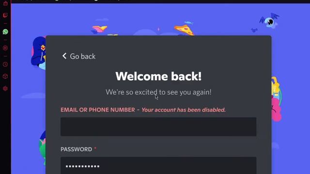 My Discord account has been disabled! Please what do i do? смотреть онлайн