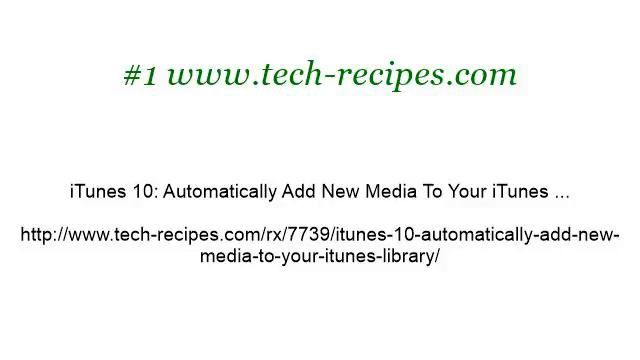 How-To Have Itunes Automatically Search For New Music смотреть онлайн