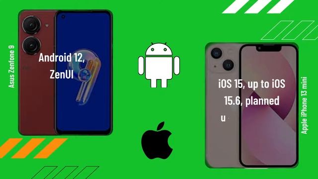 Asus Zenfone 9 vs Apple iPhone 13 mini FULL COMPARISON смотреть онлайн