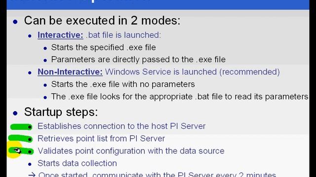 OSIsoft: Running a PI interface. v3.4.375 смотреть онлайн