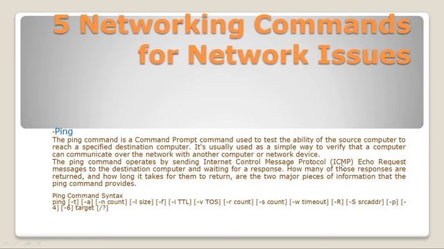 Unleash the Power of 5 Networking Commands for Troubleshooting смотреть онлайн