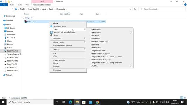 How to download Turbo C ++ in laptop for windows 10| Turbo c Installation| Download turbo C++ смотреть онлайн