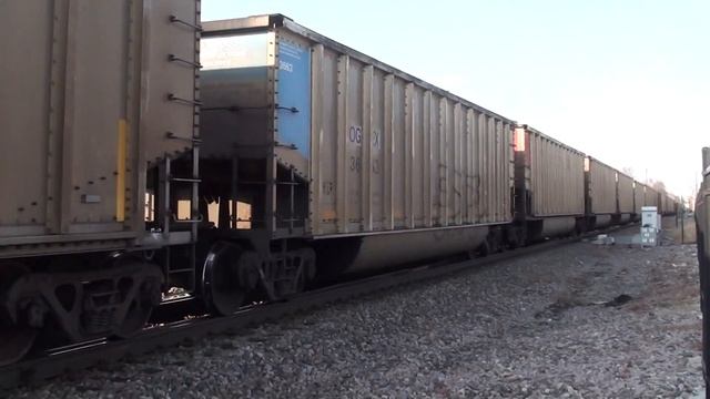 BNSF #5839 Leads WB OGEX Coal Train with Executive MAC DPU. Olathe, KS 12/2/22 смотреть онлайн