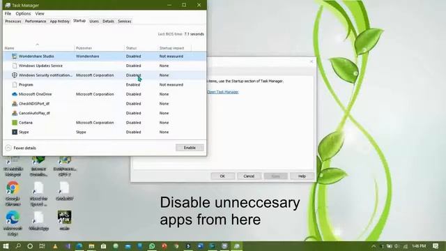 How to disable startup apps in all windows | Boot time speed | knowledge beyond expectations смотреть онлайн