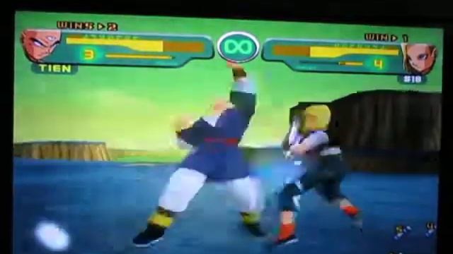 Dragon Ball Z Budokai(Gamecube)-Tien vs Android 18 смотреть онлайн