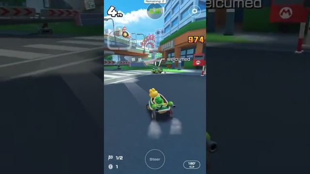 Mario kart tour iPhone 8 (iOS). Rate me!!! смотреть онлайн