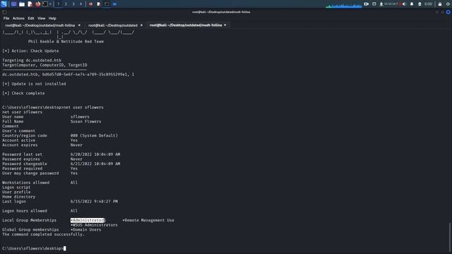 Outdated Hackthebox PrivEsc Administrator Part#3 смотреть онлайн