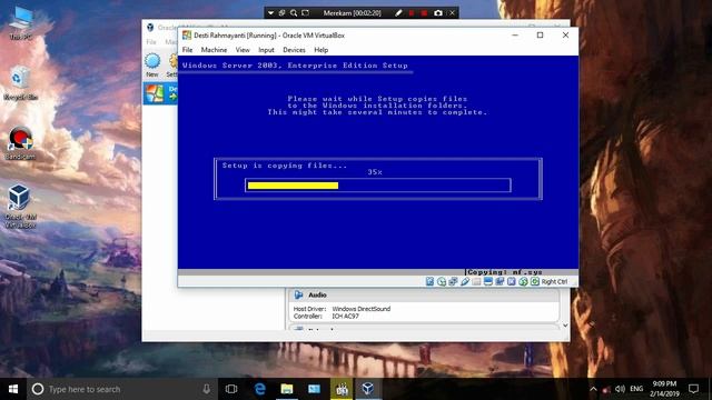 Cara menginstall windows server 2003 di virtual box смотреть онлайн