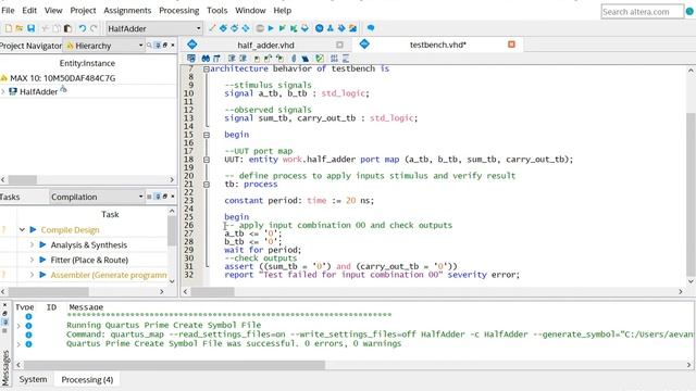 [CET3136C - Logic Devices Programming] Test Benches for Combinational Logic смотреть онлайн