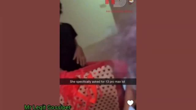 Moment Regina Daniels surprises Her Step daughter with an iPhone 13 Pro Max смотреть онлайн