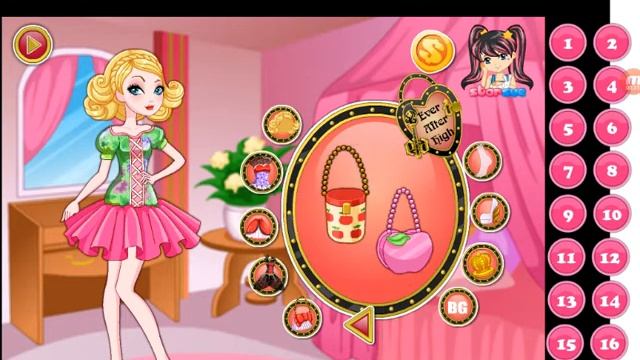 Ever after high:dress up apple white смотреть онлайн