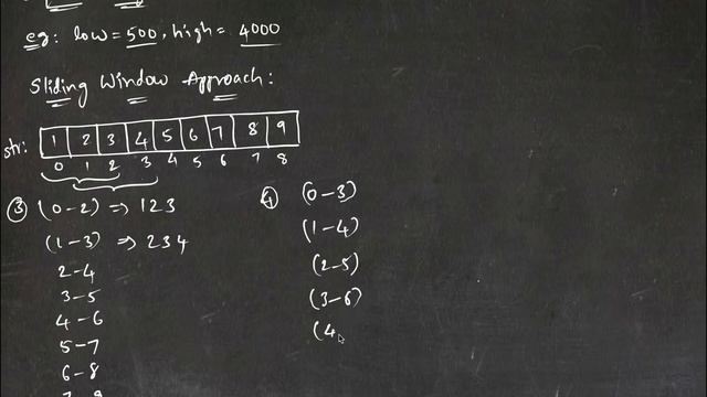Sequential Digits (Sliding Window Approach) смотреть онлайн