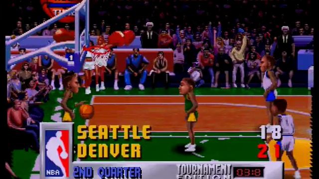 NBA JAM T. E., Atari Jaguar смотреть онлайн
