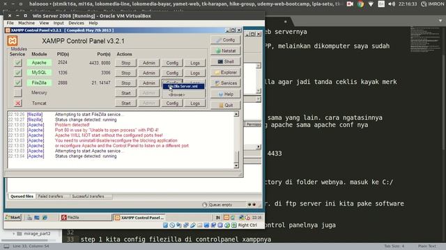 config windows server 2008 (web, ftp dan database server) смотреть онлайн