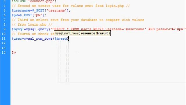 Login script Tutorial смотреть онлайн