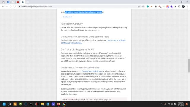 Practical Web Application Security - Part 15 - DOM XSS Defenses [Hacksplaining] смотреть онлайн