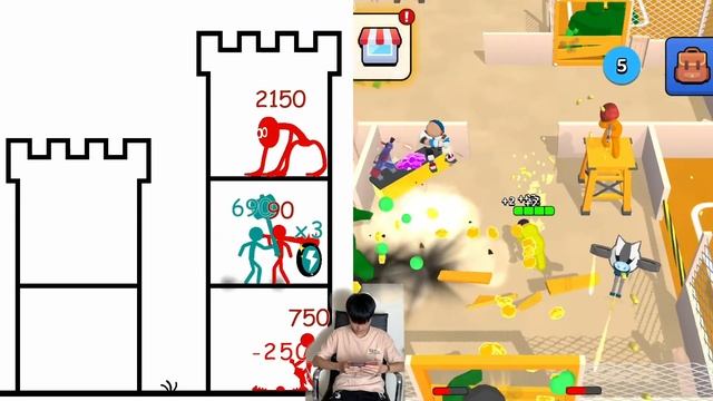 Stick War Hero Tower Defense vs Z Defense - Android Walkthrough Gameplay (Part 1) смотреть онлайн