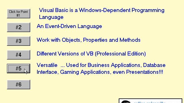 Learn Visual Basic 6 Part1: Introduction & Visual Basic Overview смотреть онлайн