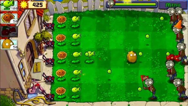 Plants vs. Zombies - iOS смотреть онлайн